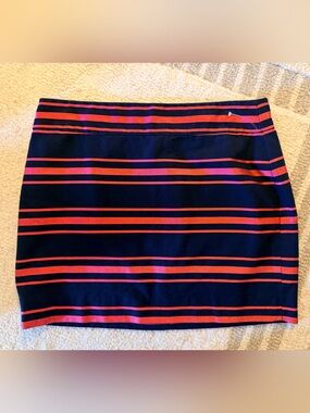 J. Crew Navy Skirt